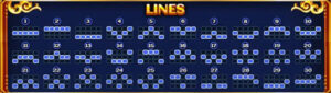 สัญลักษณ์ เละ LINES ในเกมสล็อตเฟิง หวง