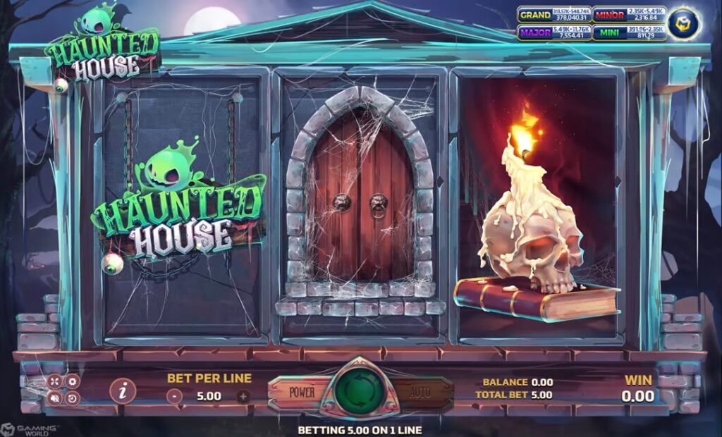 ภาพตัวอย่างเกม Haunted House