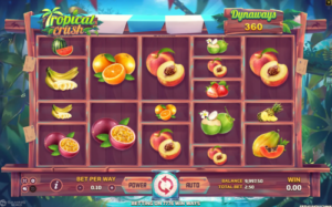 รูปแบบแจ็คพอตเกมและกติการการเอาชนะในเกม Tropical Crush : ทรอปิคอล ครัช