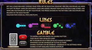 สัญลักษณ์ และ LINES เกมสล็อต โฟร์ ดราก้อน