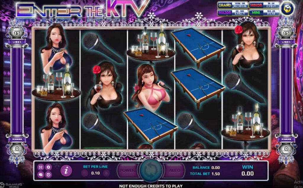 รูปแบบแจ็คพอตเกมและกติการการเอาชนะในเกม Enter The KTV  : เอ็นเตอร์ เดอะ เคทีวี