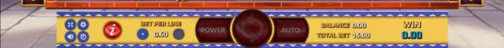 ปุ่มควบคุมเกมสล็อต XO