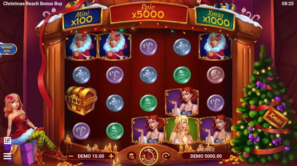 CHRISTMAS REACH BONUS BUY EVOPLAY slotxo ทางเข้า