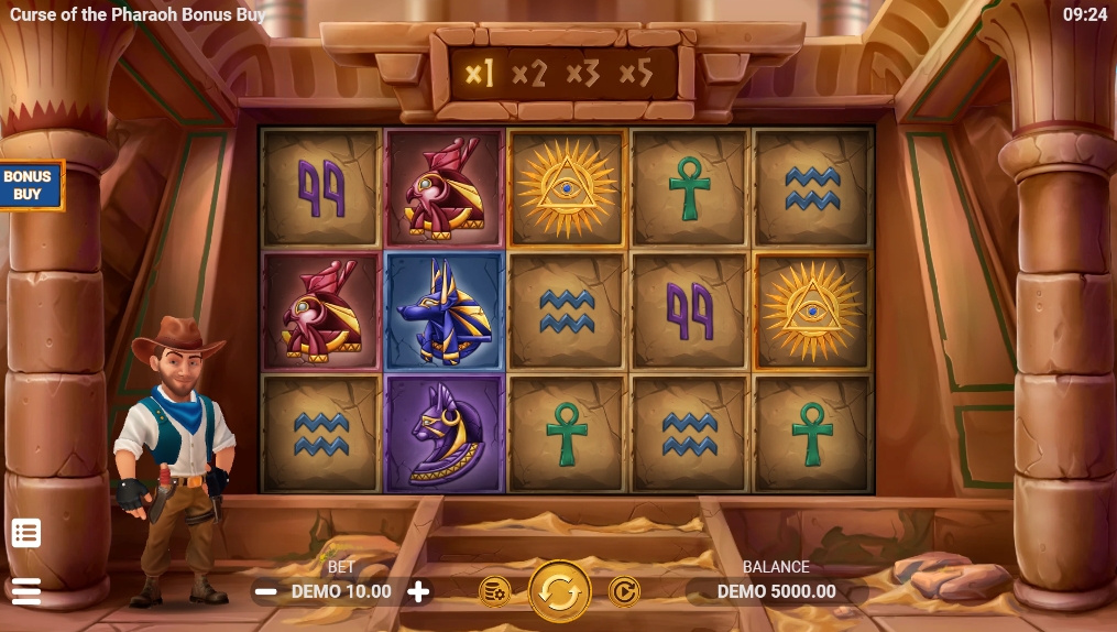 CURSE OF THE PHARAOH BONUS BUY Evoplay slotxo เว็บตรง