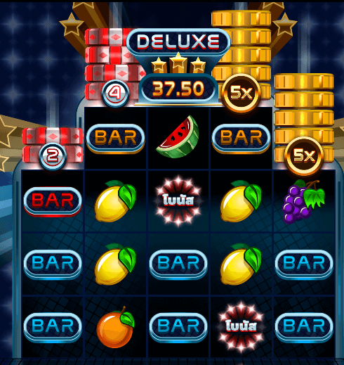 777 Super BIG BuildUp™ Deluxe™ เกมค่าย Microgaming เว็บตรง บน SLOTXO