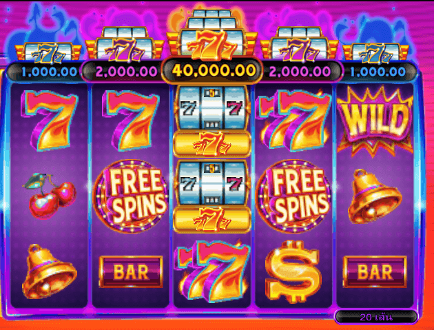 777 Surge™ เกมค่าย Microgaming เว็บตรง บน SLOTXO