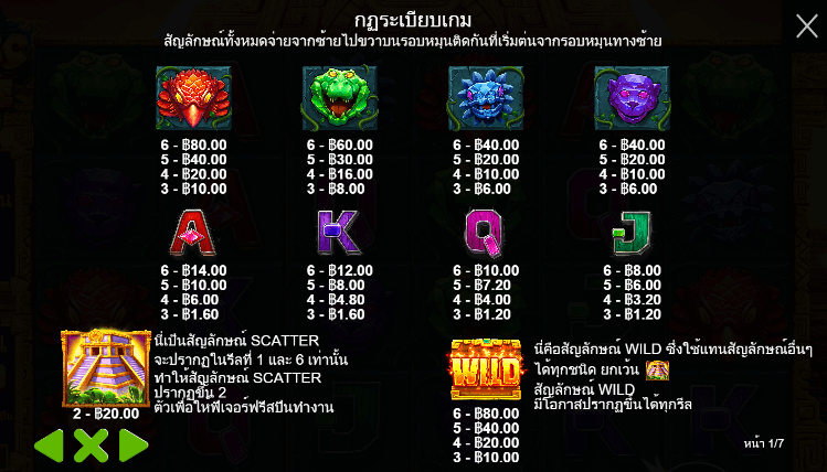 Aztec Blaze สล็อต Pragmatic Play ฟรีเครดิต
