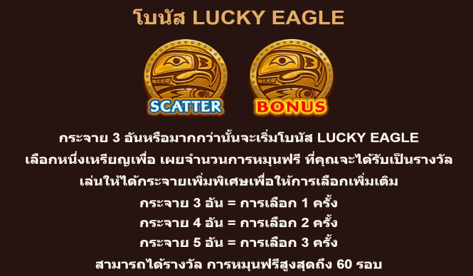 Eagle's Wings เกมค่าย Microgaming เว็บตรง บนเว็บ SLOTXO