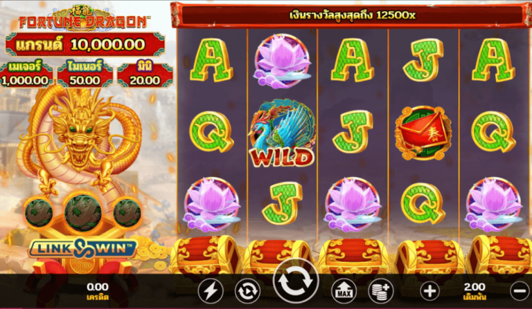 Fortune Dragon สล็อต ไมโครเกมมิ่ง เว็บตรง บนเว็บ SLOTXO
