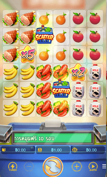 Supermarket Spree เกมค่าย PG SLOT เว็บตรง บนเว็บ SLOTXO