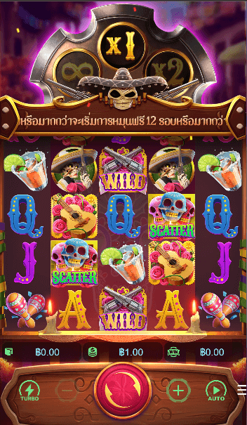 Wild Bandito เกมค่าย PG SLOT เว็บตรง บนเว็บ SLOTXO