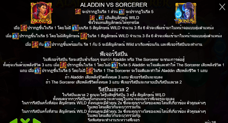 Aladdin and the Sorcerer สล็อต PP SLOT