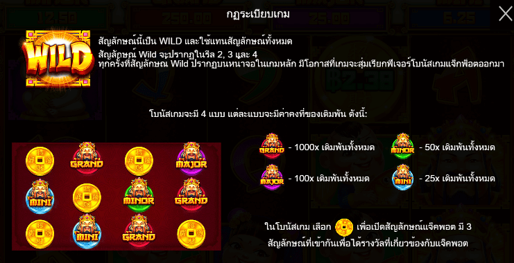 Caishen’s Cash สล็อต PP SLOT