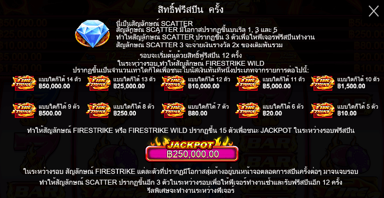 Fire Strike 2 สล็อต PP SLOT