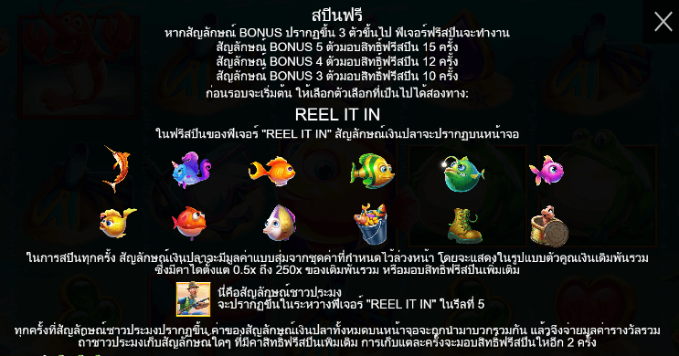 Fishin’ Reels สล็อต PP SLOT