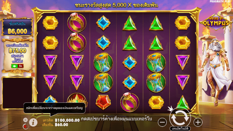 Gates of Olympus สล็อต Pragmatic Play