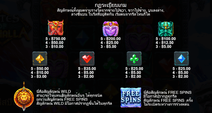 Gates of Valhalla สล็อต Pragmatic Play ฟรีเครดิต