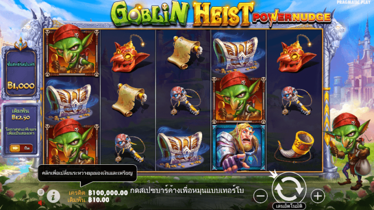 Goblin Heist PowerNudge สล็อต Pragmatic Play
