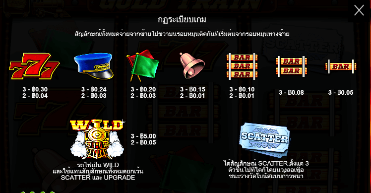 Gold Train สล็อต Pragmatic Play ฟรีเครดิต