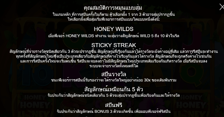 Honey Honey Honey สล็อต PP SLOT