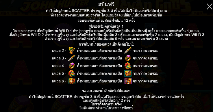 John Hunter and the Mayan Gods สล็อต PP SLOT