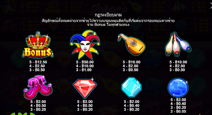 Joker’s Jewels สล็อต Pragmatic Play ฟรีเครดิต
