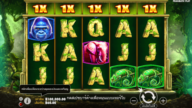 Jungle Gorilla สล็อต Pragmatic Play