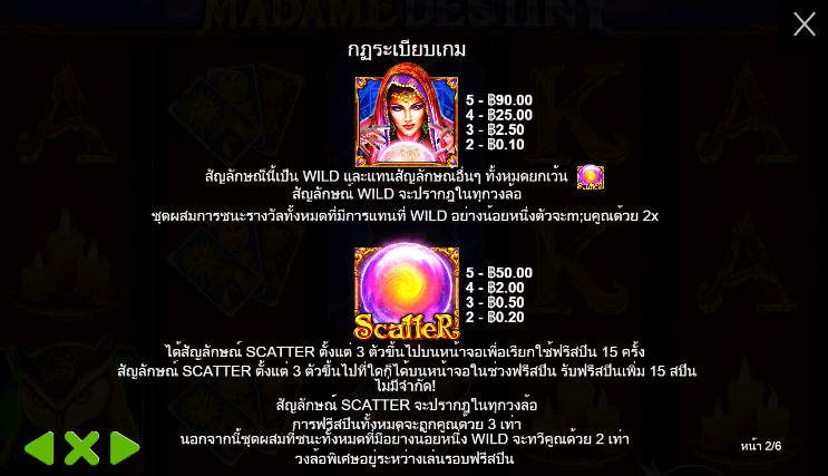Madame Destiny สล็อต PP SLOT