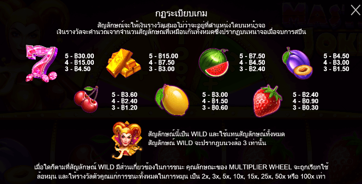 Master Joker สล็อต Pragmatic Play ฟรีเครดิต