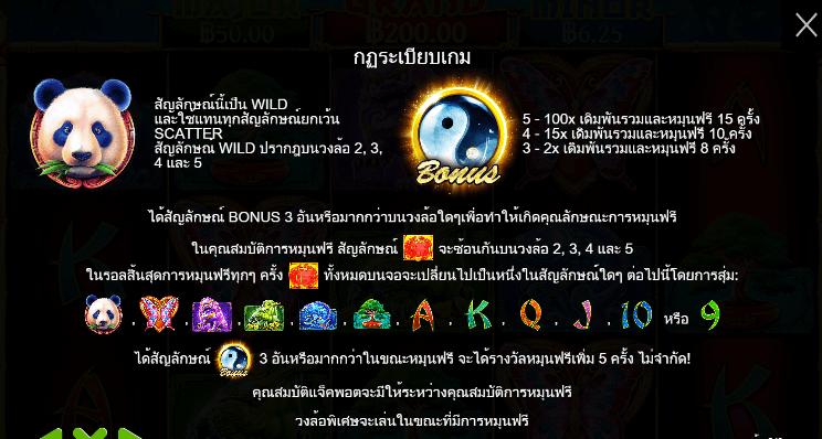 Panda’s Fortune สล็อต PP SLOT