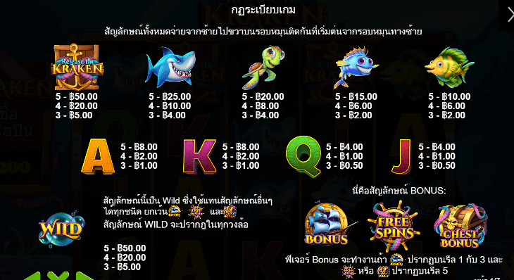 Release the Kraken สล็อต Pragmatic Play ฟรีเครดิต