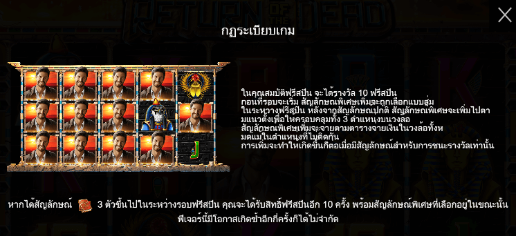 Return of the Dead สล็อต PP SLOT