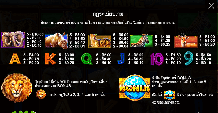 Safari King สล็อต Pragmatic Play ฟรีเครดิต