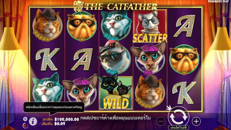 The Catfather สล็อต Pragmatic Play