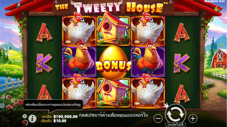 The Tweety House สล็อต Pragmatic Play