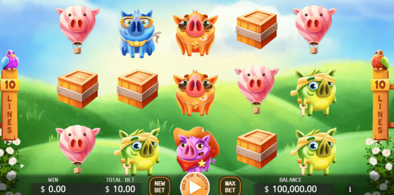 ทดลองเล่นสล็อต KA Gaming Angry Piggies