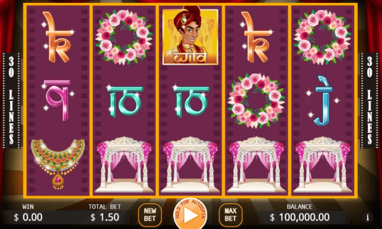 ทดลองเล่นสล็อต KA Gaming Bollywood Romance