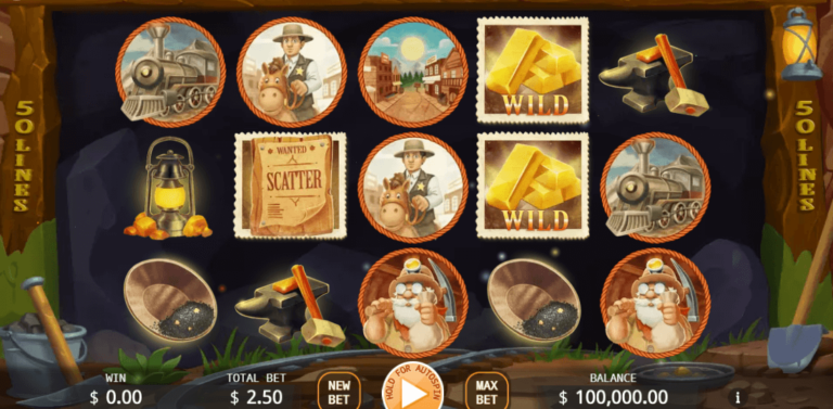 ทดลองเล่นสล็อต KA Gaming California Gold Rush