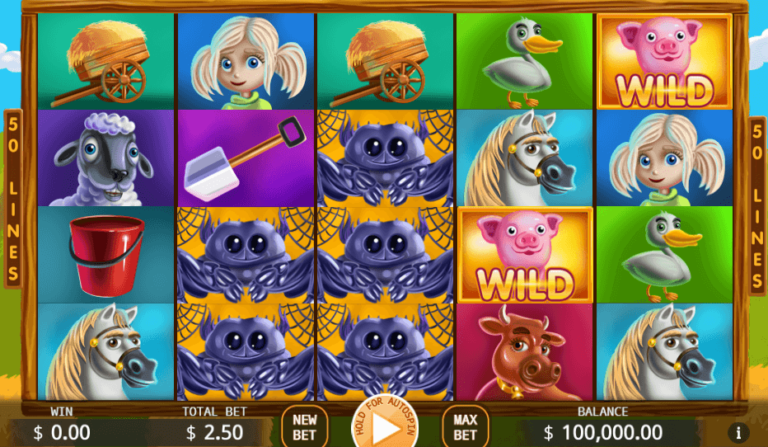 ทดลองเล่นสล็อต KA Gaming Charlotte's Web