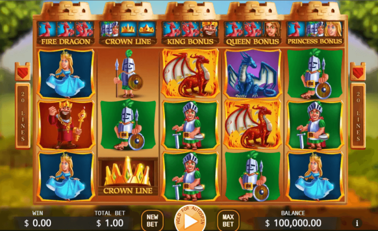 ทดลองเล่นสล็อต KA Gaming Fire Dragons