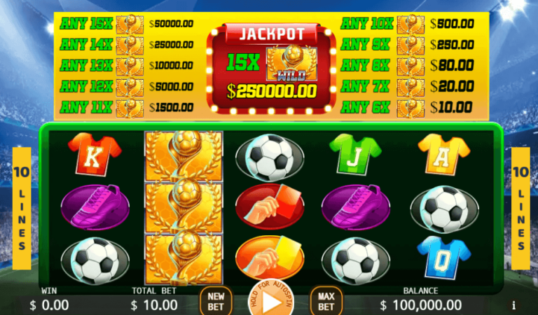 ทดลองเล่นสล็อต KA Gaming Football Mania