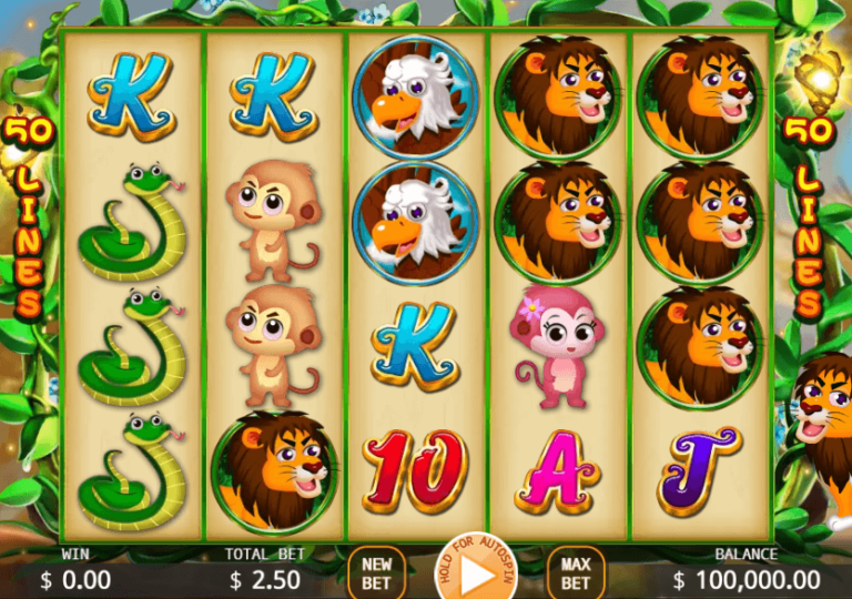 ทดลองเล่นสล็อต KA Gaming Lion King and Eagle King