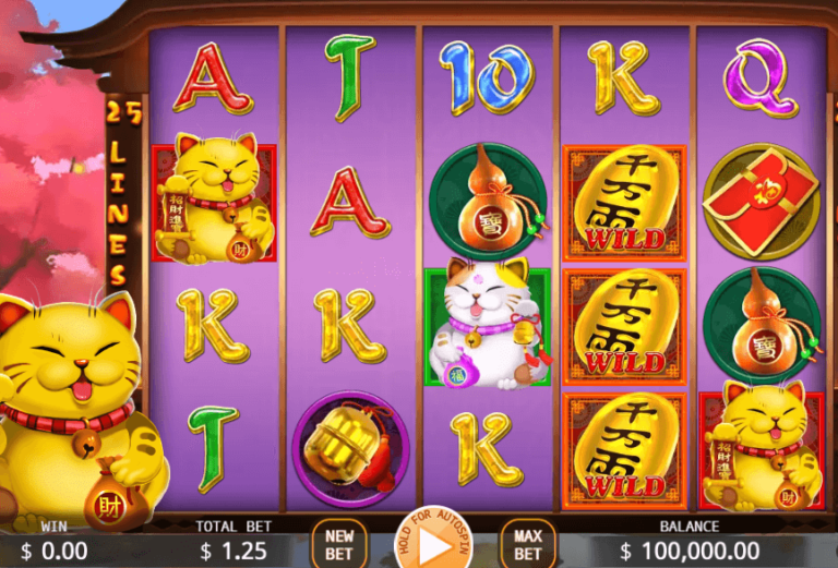ทดลองเล่นสล็อต KA Gaming Lucky Cat