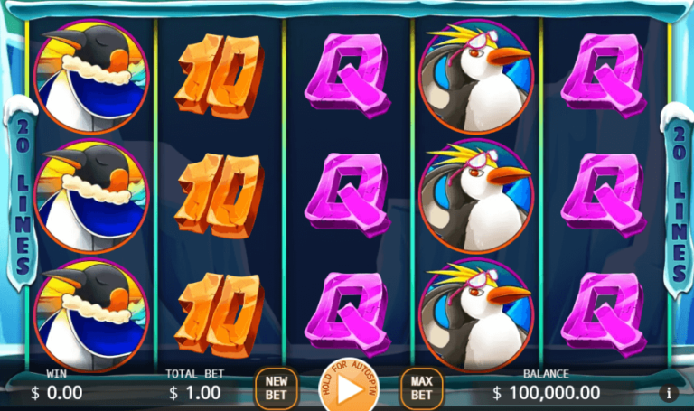 ทดลองเล่นสล็อต KA Gaming Lucky Penguins