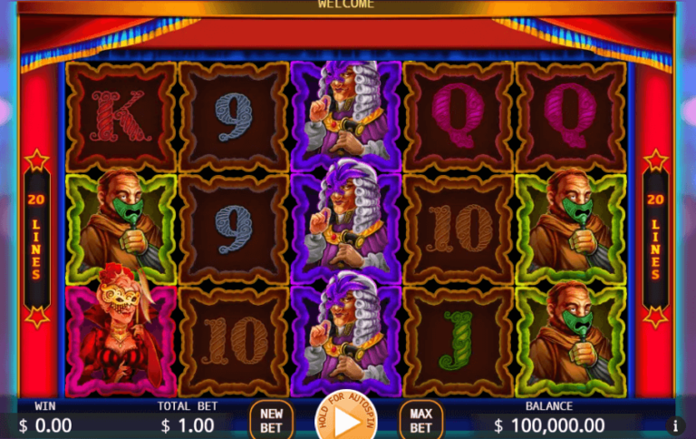 ทดลองเล่นสล็อต KA Gaming Masquerade