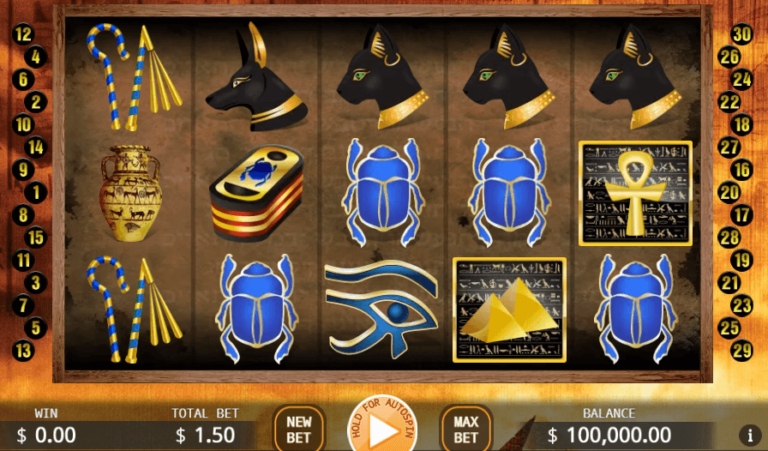 ทดลองเล่นสล็อต KA Gaming Mysterious Pyramid