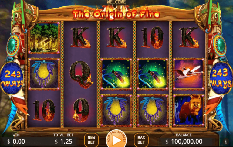 ทดลองเล่นสล็อต KA Gaming Origin Of Fire