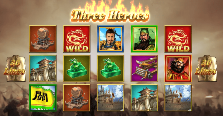 ทดลองเล่นสล็อต KA Gaming Three Heroes