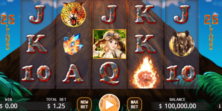 ทดลองเล่นสล็อต KA Gaming Volcano Adventure