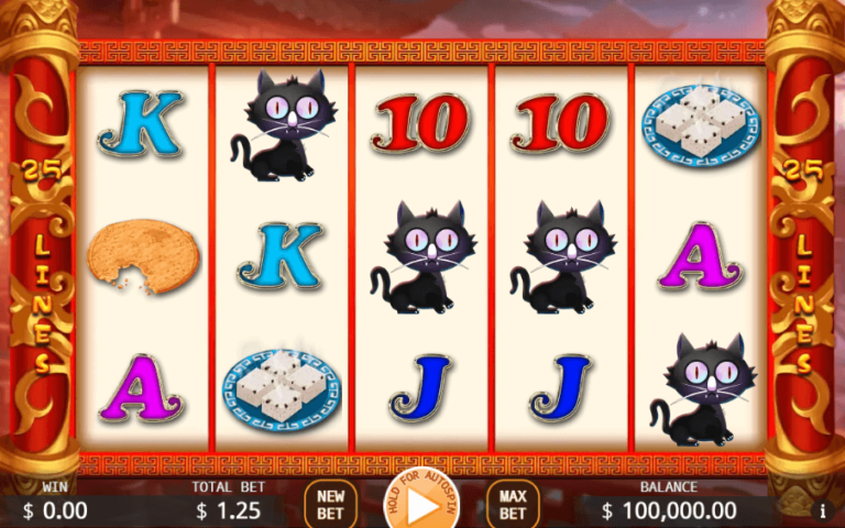 ทดลองเล่นสล็อต KA Gaming White Nose Cat